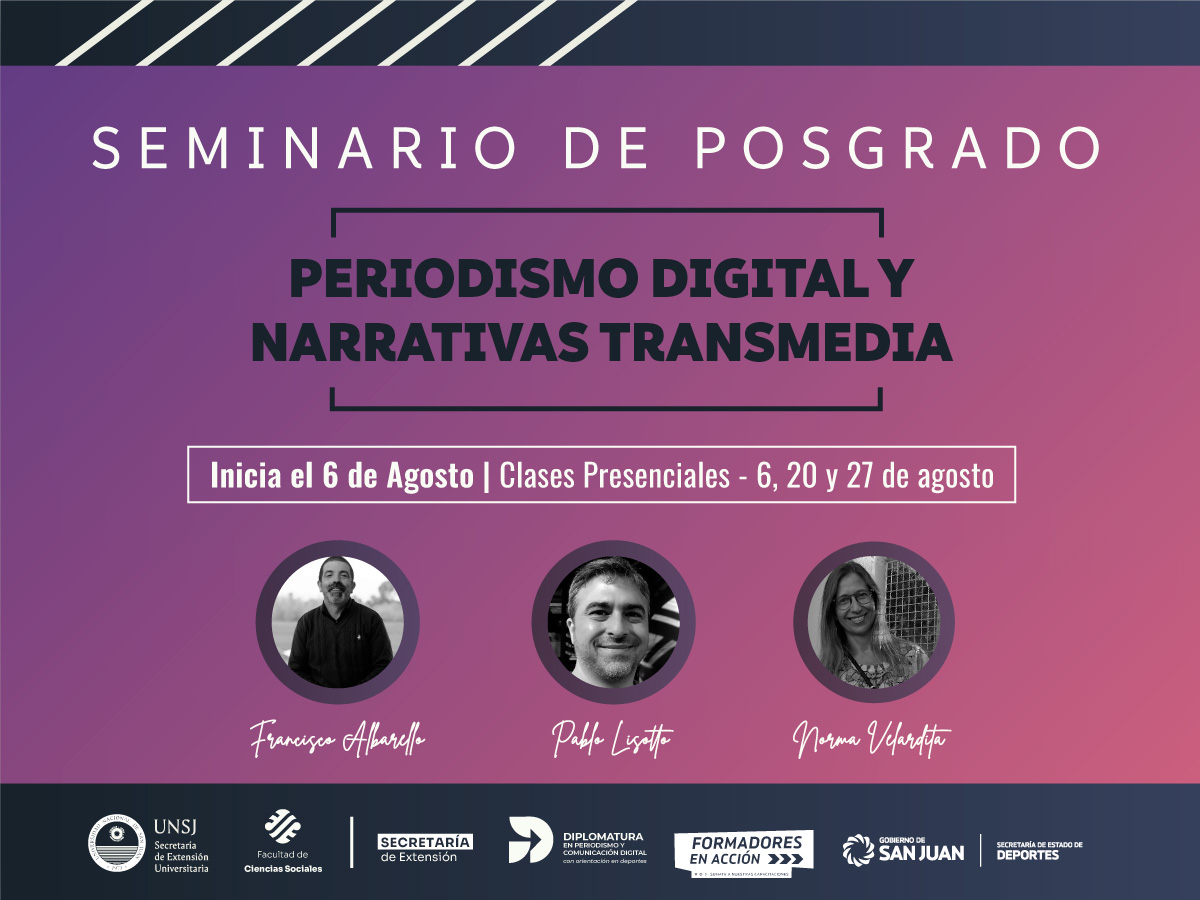 Inicia el seminario "Periodismo digital y Narrativas Transmedia"