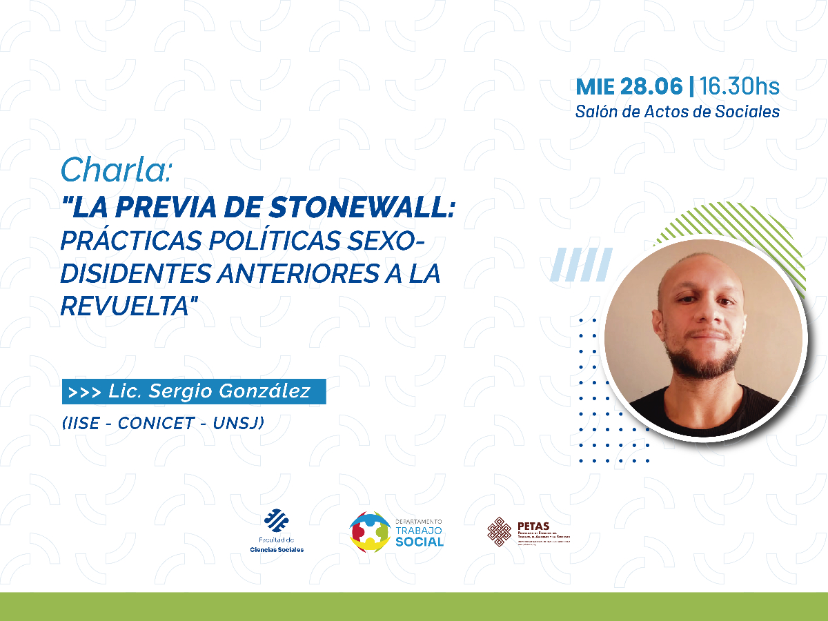 Charla acerca de las prácticas sexo-disidentes antes de la revuelta de Stonewall