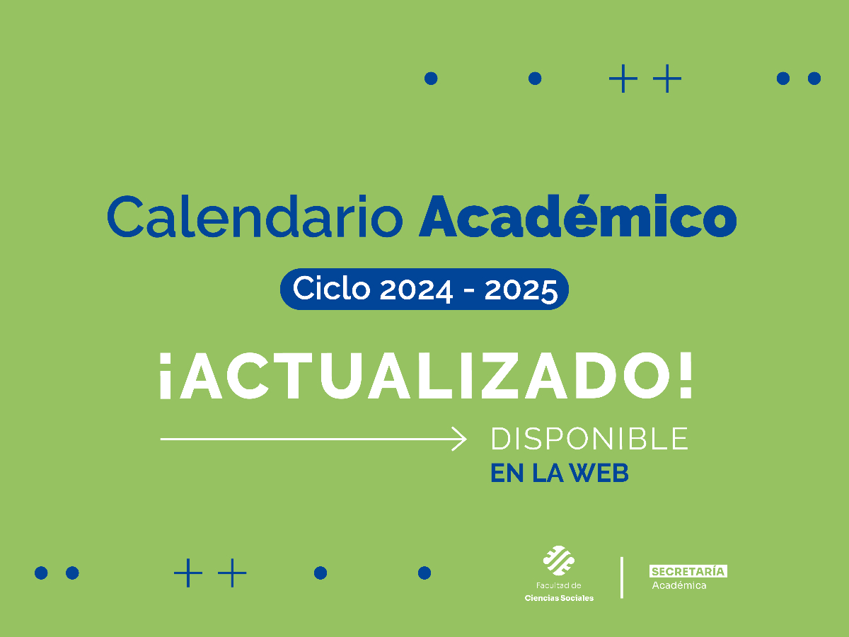 Calendario Académico actualizado