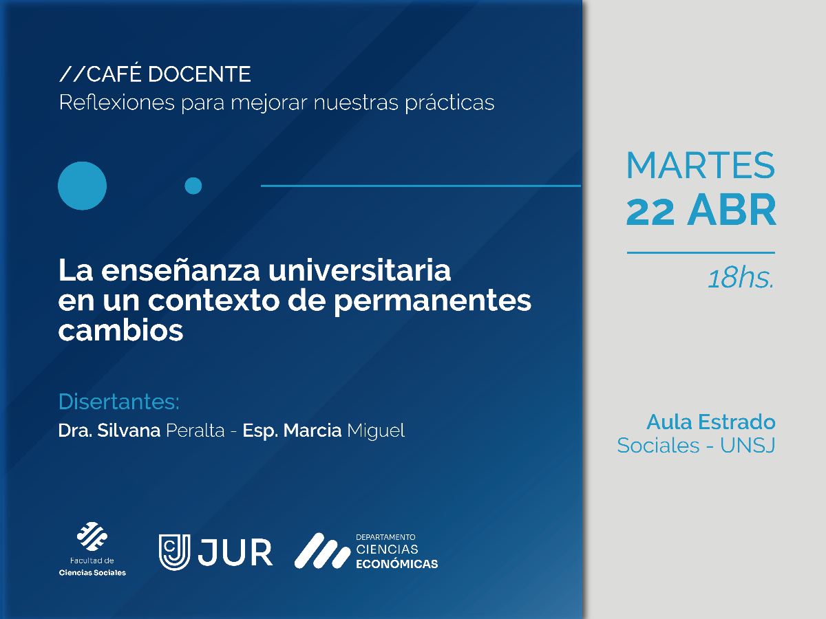 Habrá una jornada de reflexión sobre la enseñanza universitaria